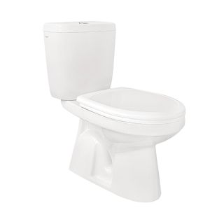 Унитаз напольный Santek Анимо 1WH110038 с сиденьем полипропилен, верт. выпуск